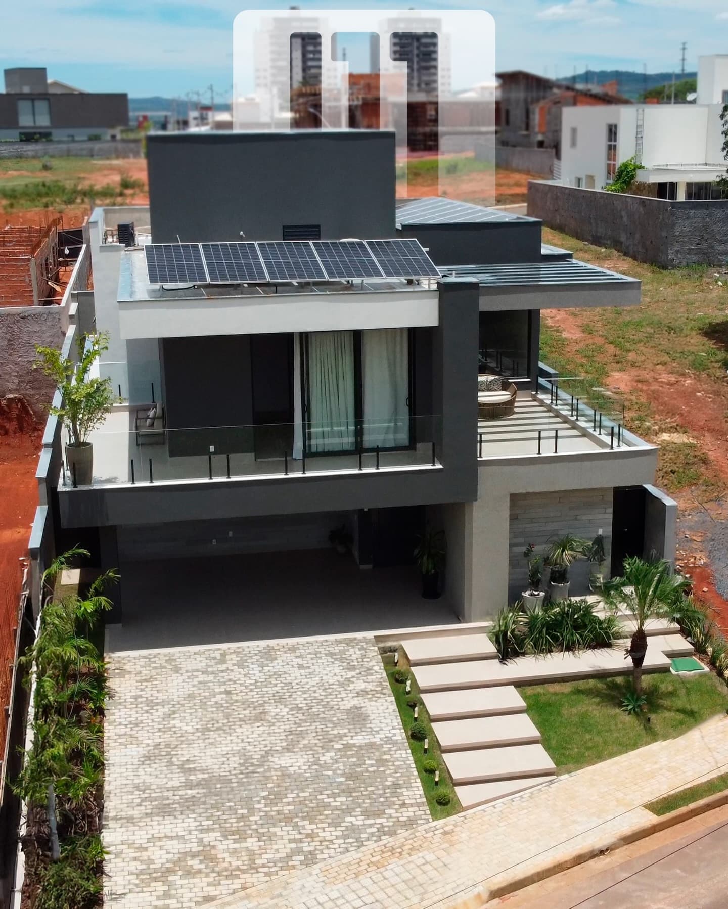 Residência de alto padrão construída pela Master Construtora em Montes Claros